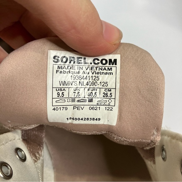 Sorel out n about plus sneakers women’s 9.5 neutral casual trendy activewear - Picture 8 of 8